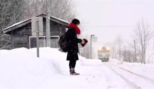 世界上最孤獨的車站:上白滝站,3年只守護一個女孩上學