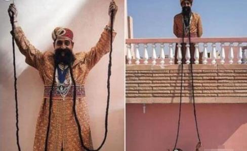 世界上最強壯的胡子 能提起127斤的重物