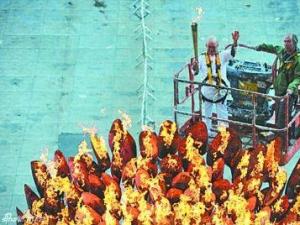 倫敦奧運圣火熄滅 奧運主火炬熄滅了8小時