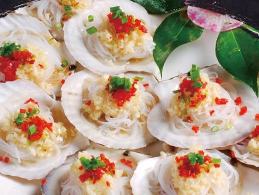 大連十大名小吃排名,五彩雪花扇貝爽口,李老湯拉面是老字號