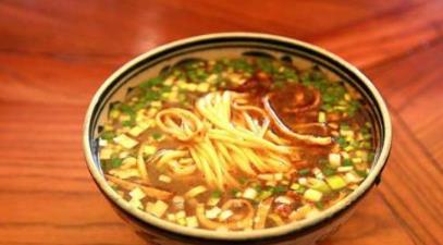 陜西銅川地方特色小吃排行榜 咸湯面筋韌爽口