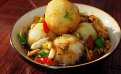 陜西銅川地方特色小吃排行榜 咸湯面筋韌爽口