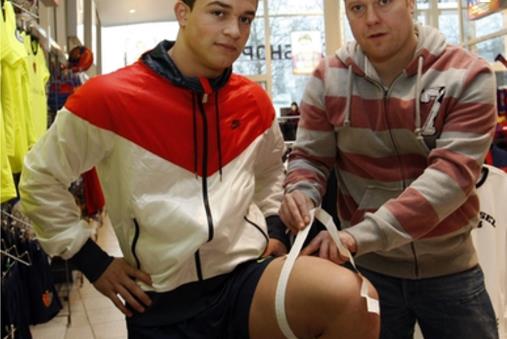 足壇十大粗腿排行榜 C羅僅第8