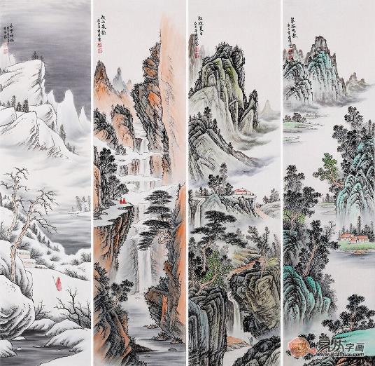 客廳適合掛什么畫 山水畫打造不一樣的生活品味