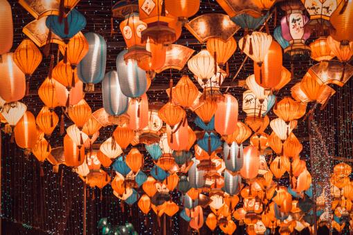 正月十五送燈-攝圖網(wǎng)