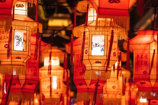 正月十五送燈是上午還是下午-攝圖網