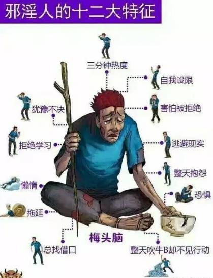 擼管臉是什么意思?擼管臉的面部特征有哪些 邪淫人的十二大特征