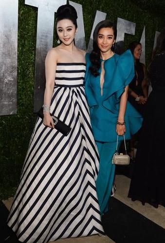 范冰冰李冰冰奧斯卡合照遭吐槽:范爺高端黑光PS自己不管別人