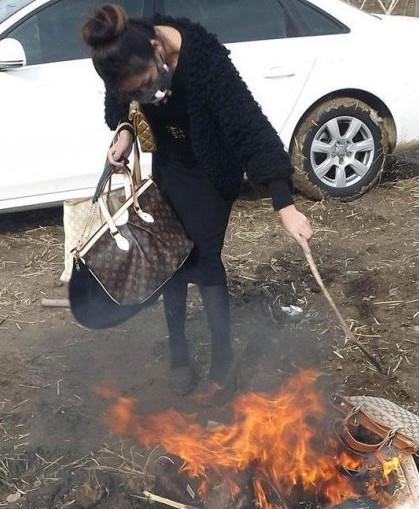 燒包門女主角私密照，賣肉燒包門事件女演員蔡雪敏炒作