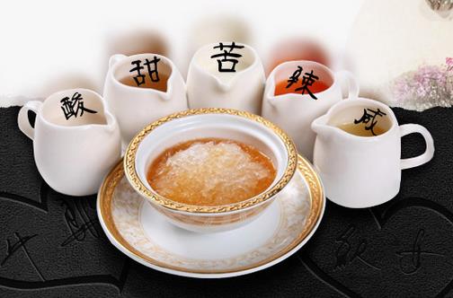 酸甜苦辣咸不同味道食物意味著不同的營養