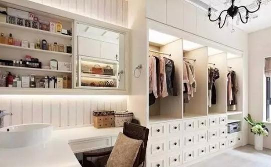 開放式衣帽間的裝修要點是什么?