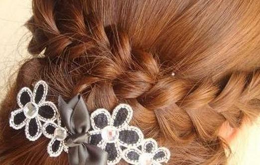 教你韓式麻花辮盤發DIY