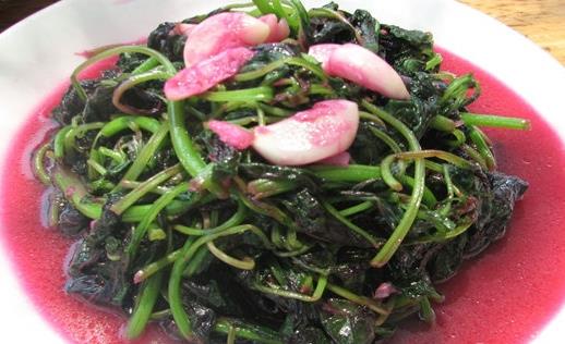 為什么莧菜炒熟是紅色?吃莧菜有什么好處?