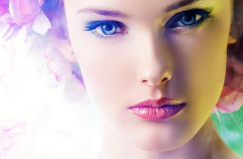 超上鏡的小臉派對妝畫法