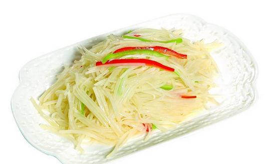 醋溜土豆絲是怎么做的？