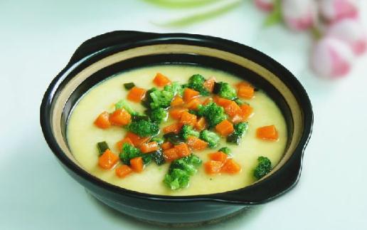 吃貨的最愛:烹咸蛋黃豆腐羹