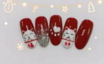 招財貓美甲 這是會讓你發財的美甲